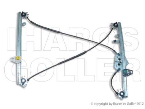 Renault Megane 2002.09.01-2005.12.31 Ablakemelő motor nélkül, jobb első (3 ajtós) VALEO (0RVY)