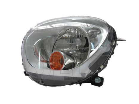 Mini (BMW) Countryman R60 2010.01.01-2015.09.30 Fényszóró H4 bal sárga villogóval (motorral) DEPO (0NJ8)