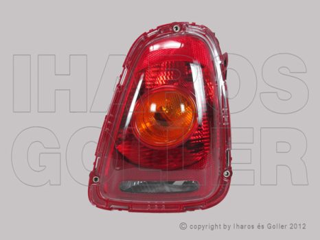 Mini (BMW) 2 2006.11.01-2014.02.28 Hátsó lámpa kpl. jobb, piros-sárga (094E)