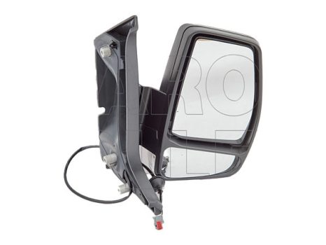 Ford Transit Custom 2012.09.01-2017.12.31 Visszapillantó tükör jobb, kézi állítás, domború, villogós (17J3)