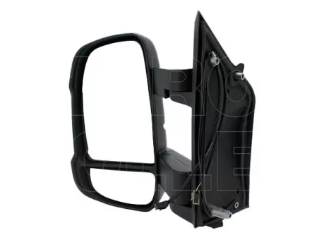 Citroen Jumper 2006.07.01-2013.12.31 Visszapillantó tükör kézi, domború, hőmérős , sárga villogós, közep. kar bal (013Y)