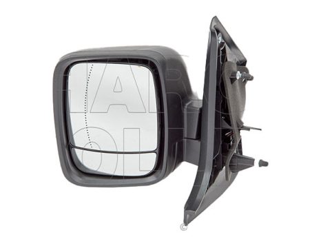 Fiat Talento 2016.05.01- Visszapillantó tükör bal, elektromos  állítás, aszférikus, fűthető, fekete (17NI)
