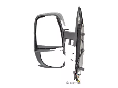 Iveco Daily 2014.07.01-2019.05.31 Visszapillantó tükör bal domború, elektromos  állítás, villogós fűthetőövid k. hőmérős  (1ERA)