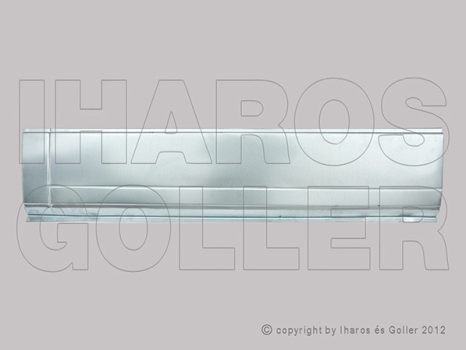 VW Transporter (T3) 1979.07.01-1990.08.31 Oldalfal alsóész bal gyári kinézetű 130cm (14PE)