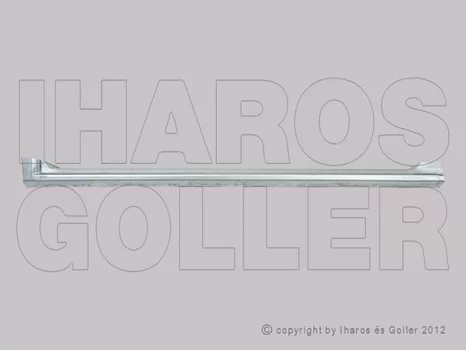 VW Caravelle/Multivan(T5) 2003.04.01-2009.09.30 Tolóajtó alatti küszöb jobb (külső) (19P2)