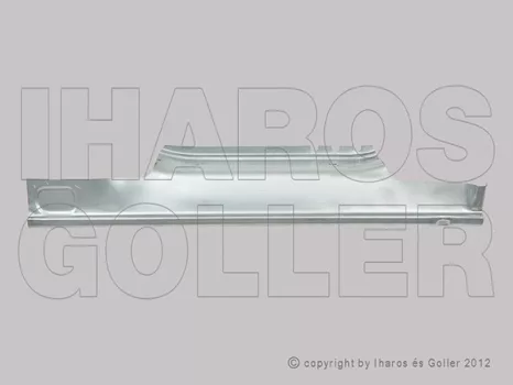 VW Caravelle/Multivan(T5) 2003.04.01-2009.09.30 Küszöb jobb, külső (19PA)