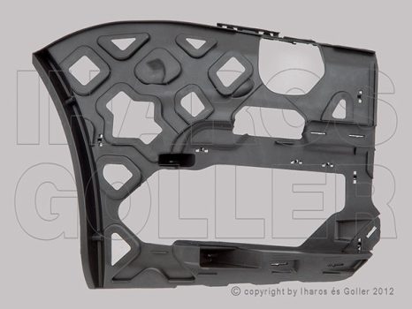 VW Caddy III 2015.06.01-2020.08.30 Első lökhárító tartó jobb, külső (lökhárítóba) (1L7R)