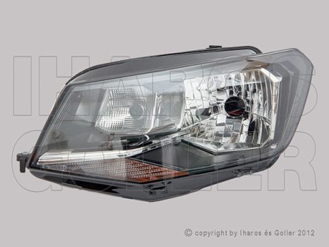 VW Caddy III 2015.06.01-2020.08.30 Fényszóró H4 bal + nappali fény. (motorral) TYC (1EN2)