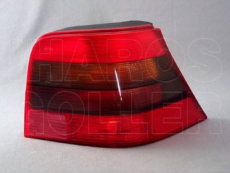 VW Golf IV 1997.10.01-2003.09.30 H. lámpa üres jobb szürke/piros (nem Kombi)HELLA (0C3Z)