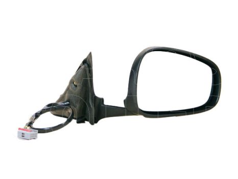 Alfa-Romeo 159 2005.09.01-2012.12.31 Visszapillantó tükör jobb, elektromos  állítás, domború, kék, fűthető, fényezendő (0PZF)