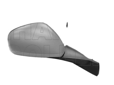 Alfa-Romeo Mito 2008.11.01- Visszapillantó tükör jobb, kék, elektromos  állítás, fűthető, domború, hőmérős  (0TBF)