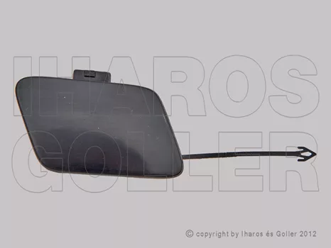 Audi A4 (8W) 2015.09.01-2019.05.30 Vonószemborítás első lökhárítóhoz, alapozott (1JAK)
