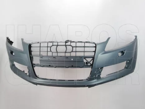 Audi Q7 2005.11.01-2009.04.30 Első lökhárító alap., fsz. mosós,adar lyukkal  (122C)