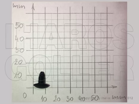 Opel Agila 1999.09.01-2003.12.31 Patent gépháztető gumicsíkhoz, elöl (053P)