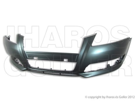 Audi A3 8P(3 ajtós) 2008.05.01-2012.08.31 Első lökhárító alapozott, vonószemborítással (086N)