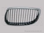   BMW 3 (E90, E91) 2005.03.01-2008.08.31 Hűtődíszrács bal króm/fekete (Coupé) (1154)