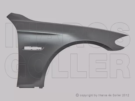 BMW 5 (F10/11) 2010.04.01-2013.07.19 Első sárvédő jobb (alu) (12EV)