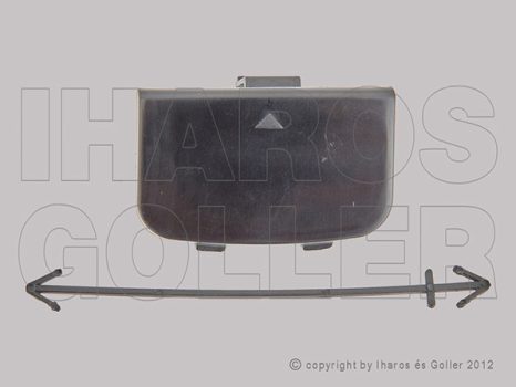 BMW 7 (E65) 2002.09.01-2008.09.30 Vonószemborítás első lökhárítóhoz (1C9Y)