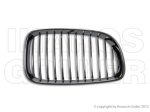   BMW 1 (E87, E81) 2007.04.01-2011.05.31 Hűtődíszrács jobb króm-króm-fekete (03VM)