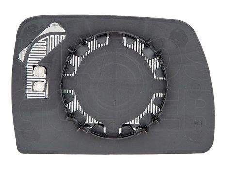 BMW X3 (E83) 2004.01.01-2006.12.31 Tükörlap cserélhető bal, króm, aszférikus, fűthető (102X)