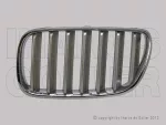   BMW X3 (E83) 2007.01.01-2010.11.30 Hűtődíszrács bal titánium-fekete (103V)