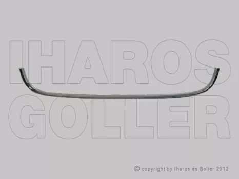 Citroen Berlingo B9 2012.04.01-2015.02.01 Első lökhárító, középsőács króm keret (1283)