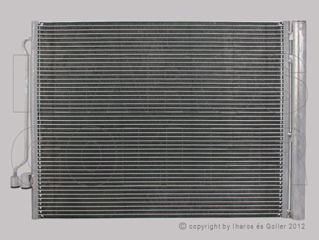 BMW 5 GT (F07) 2010.03.01- Légkondihűtő (600x480x16) (097S)
