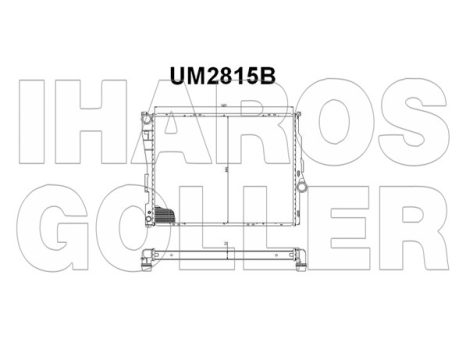 BMW 3 (E46) 1998.04.01-2001.08.31 Vízhűtő (0HJH) BMW 3 (E46) 1998.04.01-2001.08.31 Vízhűtő (0HJH)
