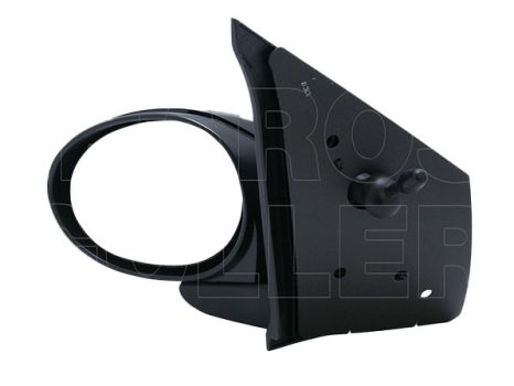 Citroen C1 2005.01.01-2008.12.31 Visszapillantó tükör bal, bowdenes állítható, fekete (0KKW)