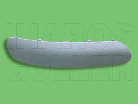 Citroen C3 2002.04.01-2009.12.31 Első lökhárítóba díszléc jobb alapozott 05.8-ig (0MDI)