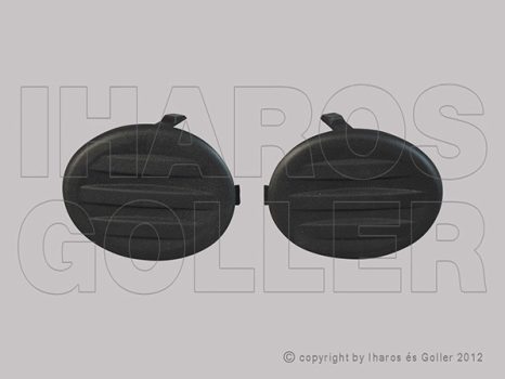 Citroen C3 Picasso 2009.10.01-2017.06.11 Első ködlámpa borítás szett bal-jobb (2db) (11E0)