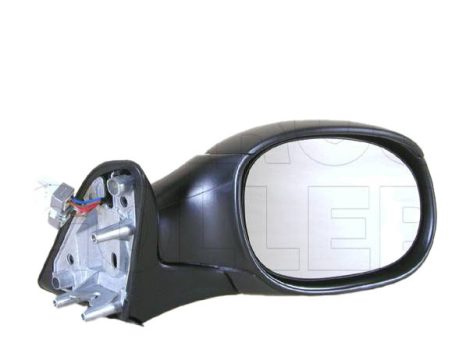 Citroen Xsara Picasso 1999.12.01-2003.12.31 Visszapillantó tükör jobb elektromos  állítás, fűthető, fekete, hőmérős (0EF1)