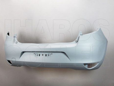 Renault Clio (Clio III) 2009.01.01-2012.10.31 Hátsó lökhárító alapozott (0XHI)