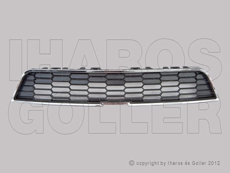 Chevrolet Aveo H/S T300 2011.10.01 Hűtődíszrács króm-fekete, felsőész (1LDF)