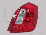   Chevrolet Lacetti J200 2004.01.01-2010.01.01 Hátsó lámpa, üres, jobb, átlátszó/piros (4 ajtós)R (0W91)