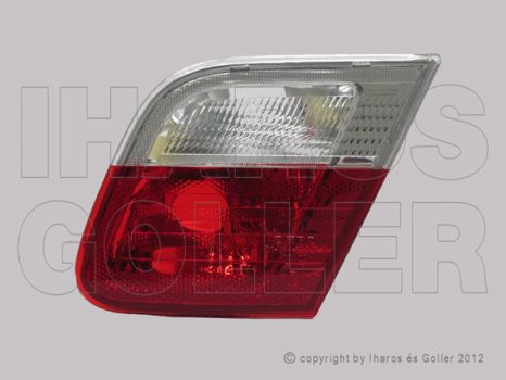 BMW 3 (E46) 1998.04.01-2001.08.31 Hátsó lámpa üres jobb belső fehér/piros (Coupé) (0AYW)