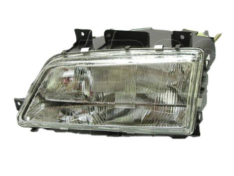 Peugeot 405 1987.06.01-1995.09.30 fényszóró H4/H1 bal, 92-ig (hidraulikus. állit.) DEPO (0FJP)