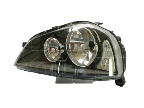 Seat Arosa 2000.09.01- Fényszóró H7/H3 bal (belülről állítható is) DEPO (0LCR)