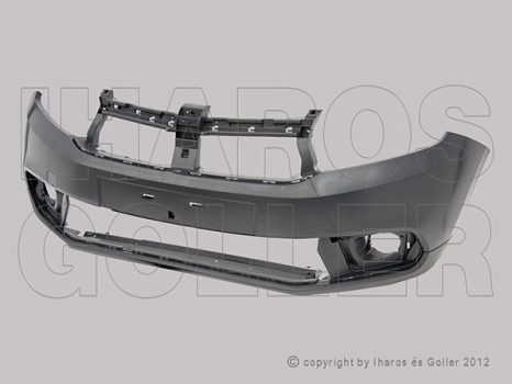 Dacia Logan 2017.09.01-2020.12.31 Első lökhárító fényezendő (1DPK)