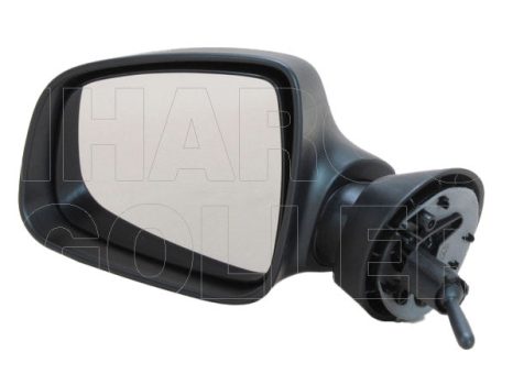 Dacia Logan 2008.07.01-2012.09.30 Visszapillantó tükör bal, bowdenes állítható, domború (0TYJ)