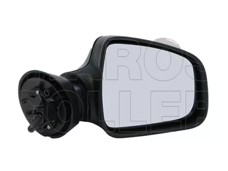 Dacia Duster 2013.06.01-2017.12.01 Visszapillantó tükör jobb, bowdenes állítható, alapozott (0WRN)