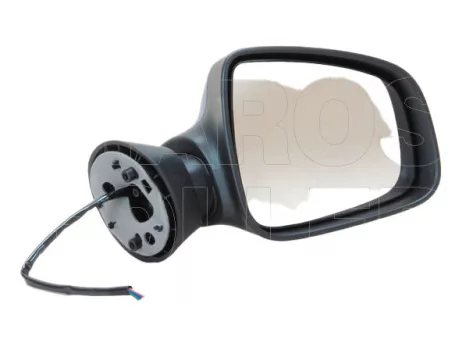 Dacia Logan 2008.07.01-2012.09.30 Visszapillantó tükör jobb, elektromos állítható,domború fűthető, fényezendő (0TYD)