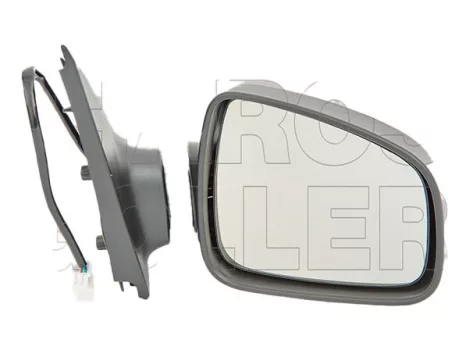 Dacia Logan 2012.10.01-2017.08.01 Visszapillantó tükör jobb, elektromos  állítás,domború fűthető,hőmérős  fényezh.(7pól.) (10PM)