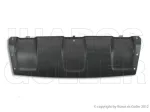   Dacia Duster 2010.02.01-2013.05.31 Első lökhárító alsó spoiler, fekete  (031P)