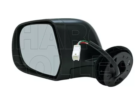 Dacia Duster 2010.02.01-2013.05.31 Visszapillantó tükör bal, elektromos  állítható fűthető, fekete (18ZB)