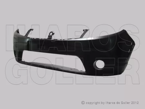 Dacia Sandero Stepway 2009.10.1-2012.09.26 Első lökhárító alap. nélkül, ködlámpás, díszléces (085S)