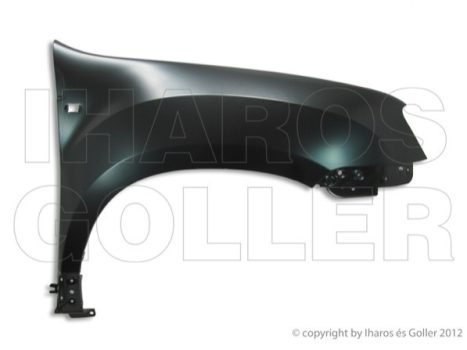 Dacia Duster 2010.02.01-2013.05.31 Első sárvédő jobb, oldalvillogós (1583)