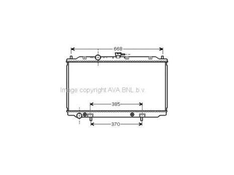 Nissan Primera (P12) 2002.03.01-2007.12.31. Vízhűtő (0M0B)
