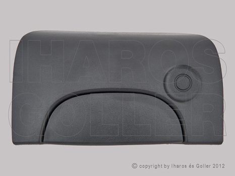 Renault Kangoo 1997.06.01-2003.02.28 Hátsó külső kilincs zár nélkül (-01) (09EY)