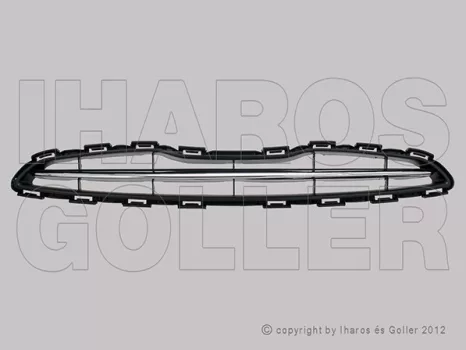 Nissan Micra (K13) 2010.09 01-2013.05.31 Hűtődíszrács króm díszléccel (06MK)